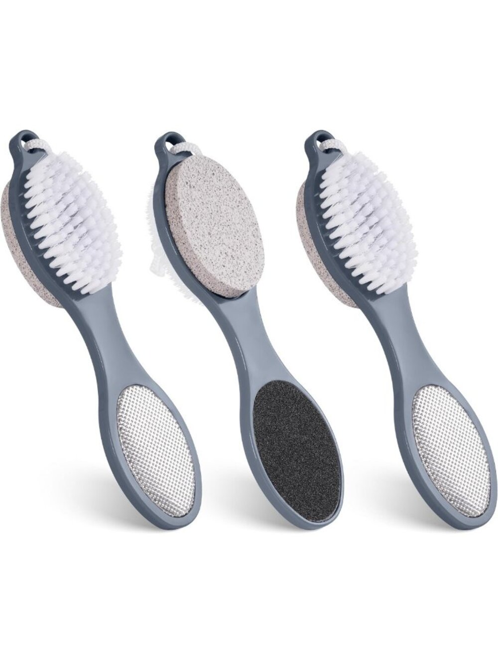 4-in-1 Foot Scrubber Brush Set - Exfoliating, Cleansing & Massaging for Smooth